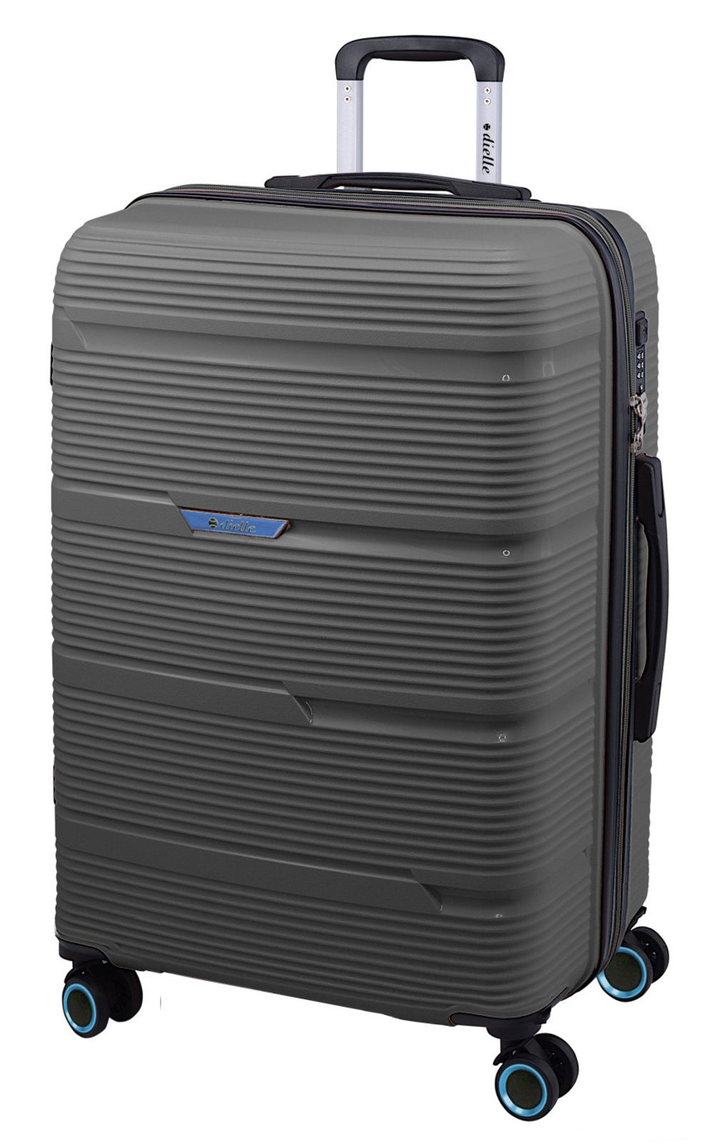 Cestovní kufr Dielle 4W L PP 170-70-23 100 L antracitová