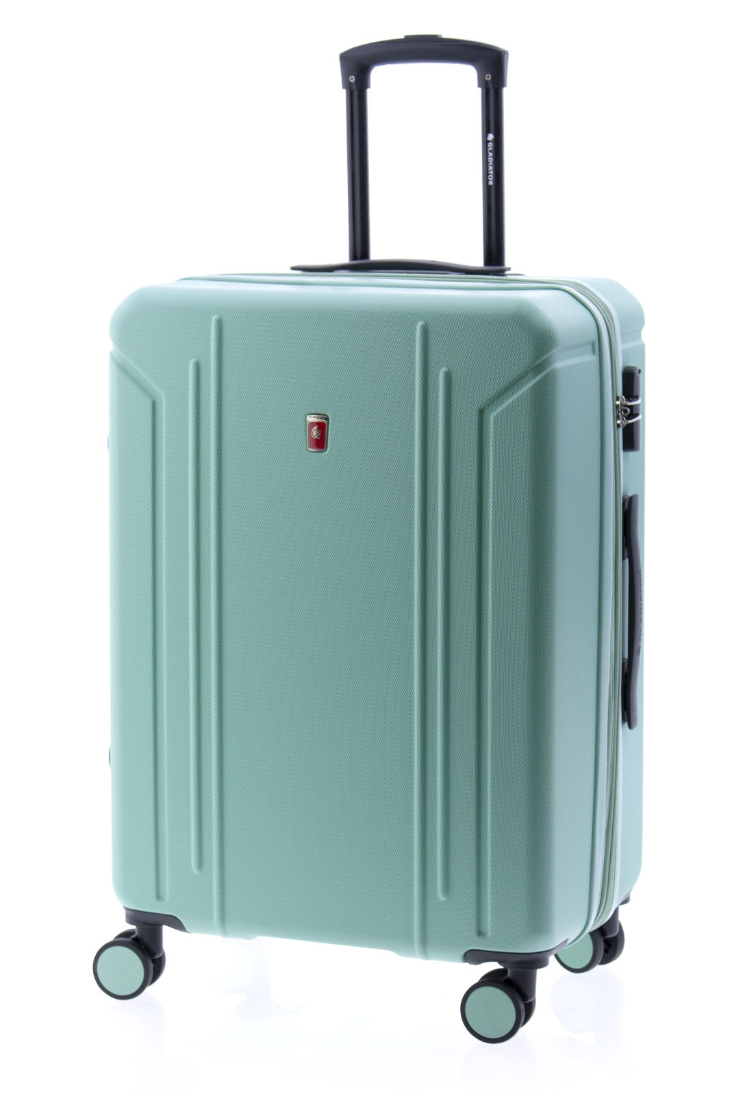 Cestovní kufr Gladiator Tropical 4W M 2911-02 72 L zelená