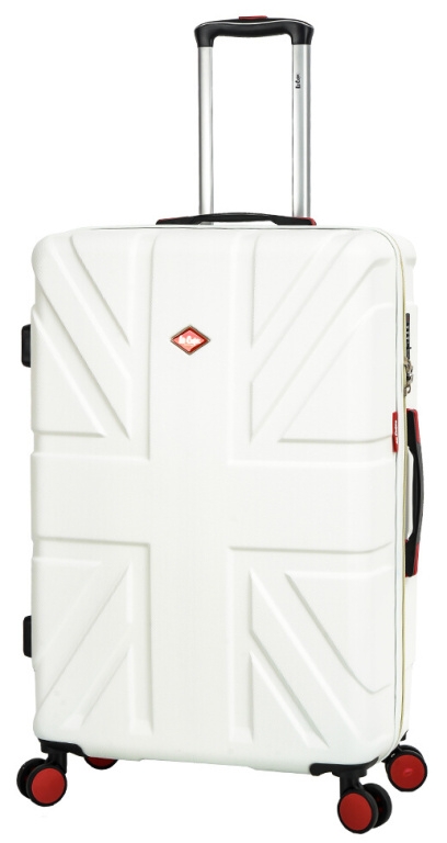 Cestovní kufr Lee Cooper L LC31103-77-00 101 L bílá