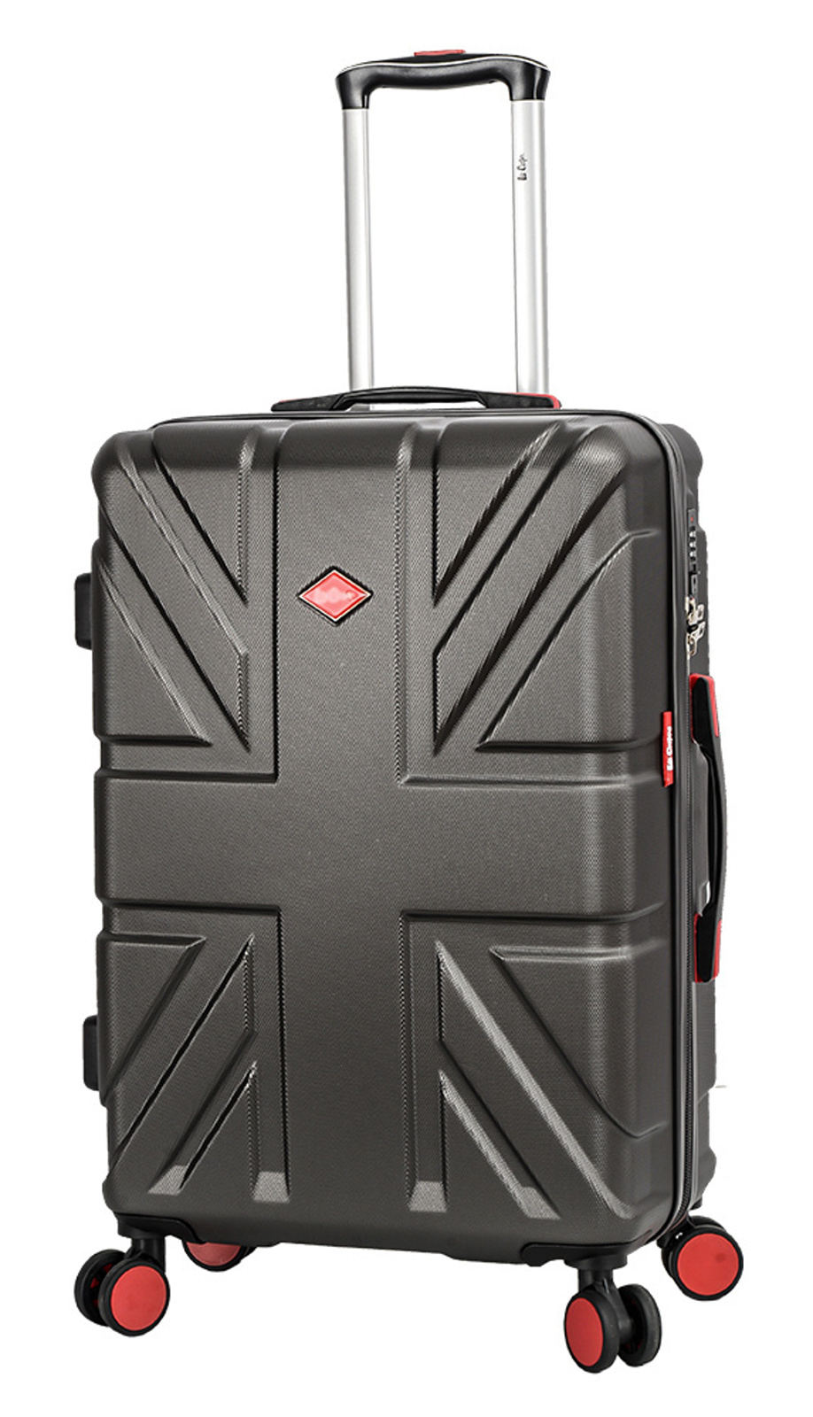 Cestovní kufr Lee Cooper M LC31103-67-23 60 L antracitová