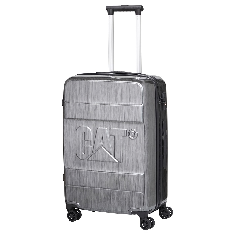 Caterpillar CAT cestovní kufr Cat Cargo 28\" - stříbrný 84040-95 92 L stříbrná