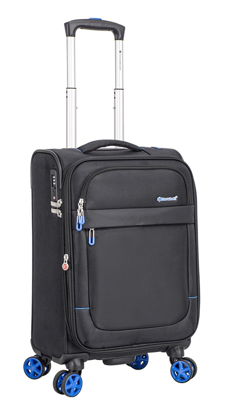 Cestovní kufr Snowball 4W S 48203-55-01 35 L černá