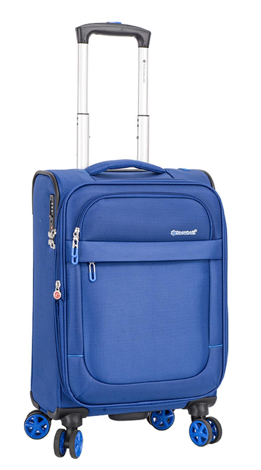 Cestovní kufr Snowball 4W S 48203-55-05 35 L modrá