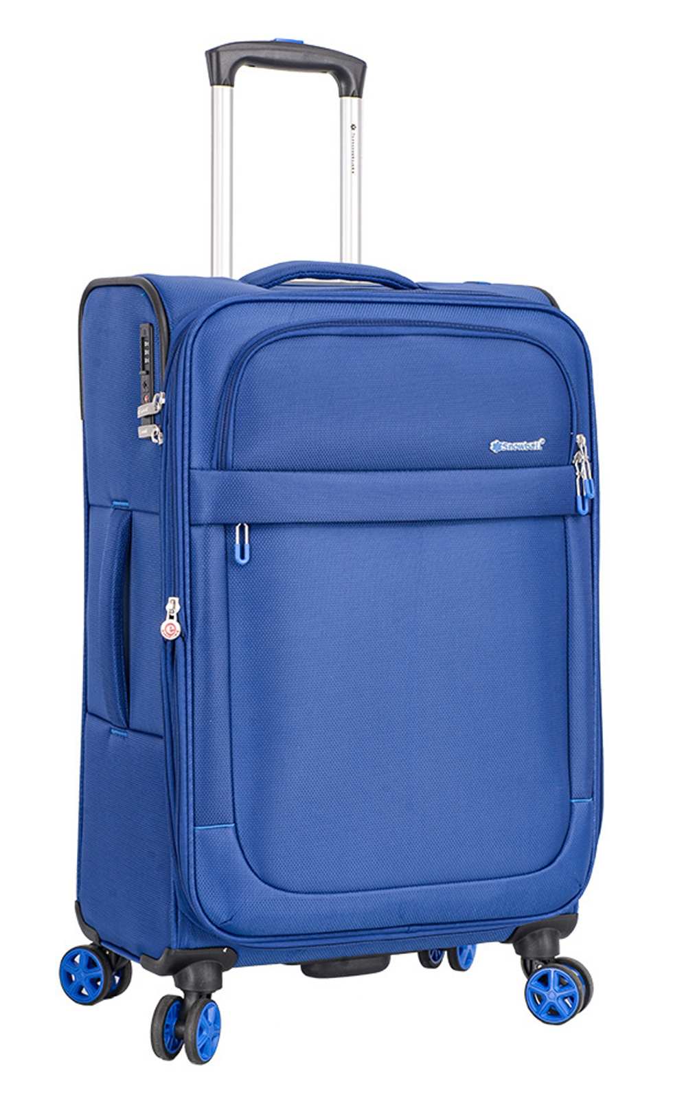 Cestovní kufr Snowball 4W M 48203-67-05 62 L modrá
