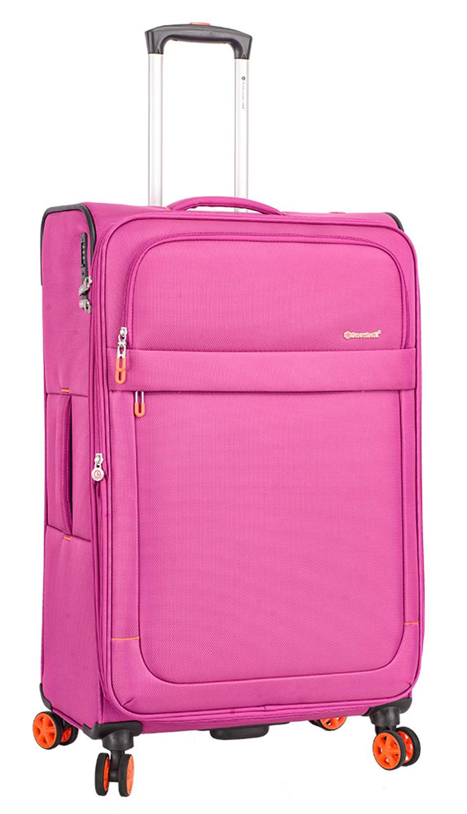 Cestovní kufr Snowball 4W L 48203-77-30 103 L růžová