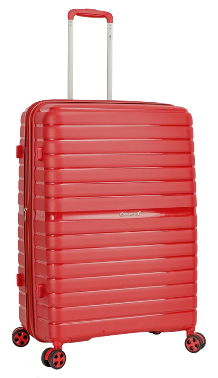 Cestovní kufr Snowball 4W L 49203-77-02 112 L červená
