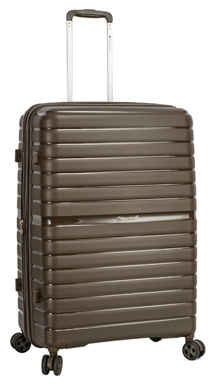 Cestovní kufr Snowball 4W L 49203-77-60 112 L hnědá