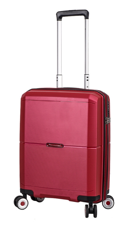 Cestovní kufr Snowball 4W S 49103-55-02 39 L červená