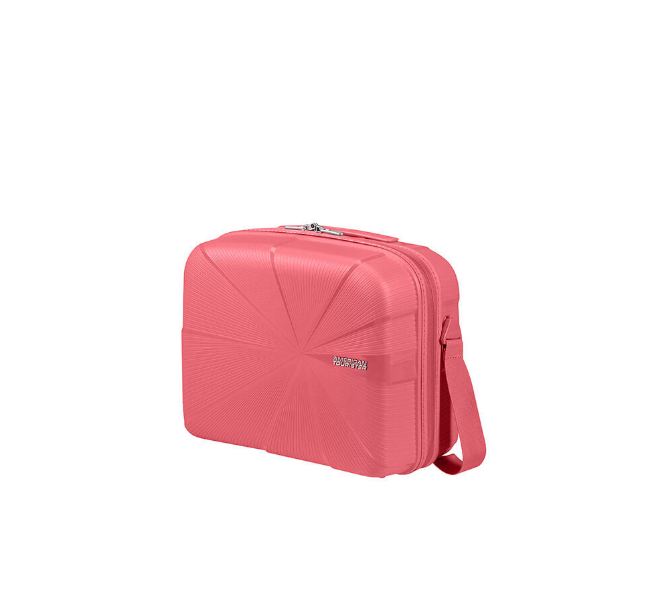 American Tourister STARVIBE BEAUTY CASE Sun Kissed Coral MD5001-00 14 L červená