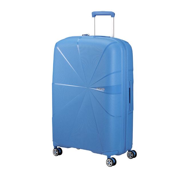 American Tourister STARVIBE SPINNER 77 EXP Tranquil Blue MD5004-01 100 L modrá