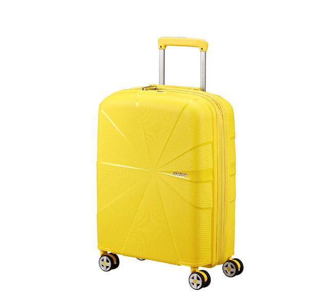 American Tourister STARVIBE SPINNER 55 EXP Electric Lemon MD5002-06 37 L Žlutá