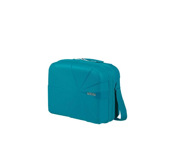 American Tourister STARVIBE BEAUTY CASE Verdigris MD5001-51 14 L petrolejová