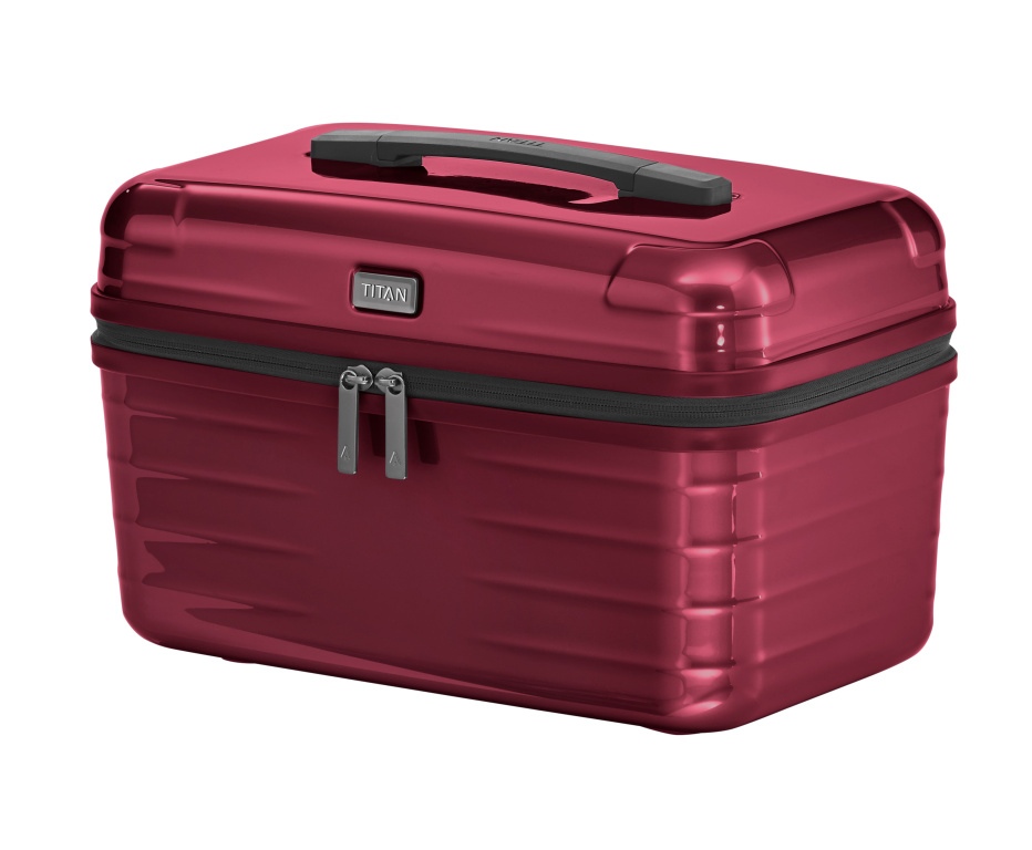 TITAN Koffermanufaktur Kosmetický kufr Titan Litron 700203-10 19 L červená