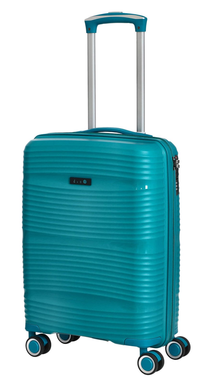 Cestovní kufr d&n 4W S Flexibel 4250-16 36 L petrolejová