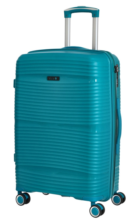 Cestovní kufr d&n 4W M Flexibel 4260-16 65 L petrolejová