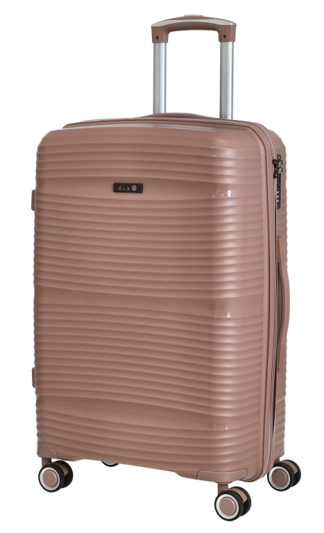 Cestovní kufr d&n 4W M Flexibel 4260-03 65 L béžová