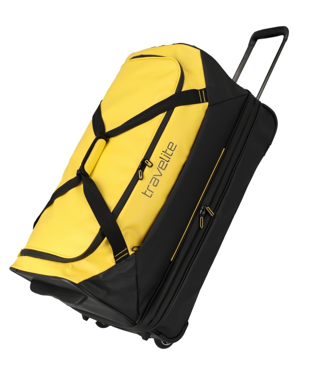 Cestovní taška na kolečkách Travelite Basics EXP 96284-89 98 L Žlutá