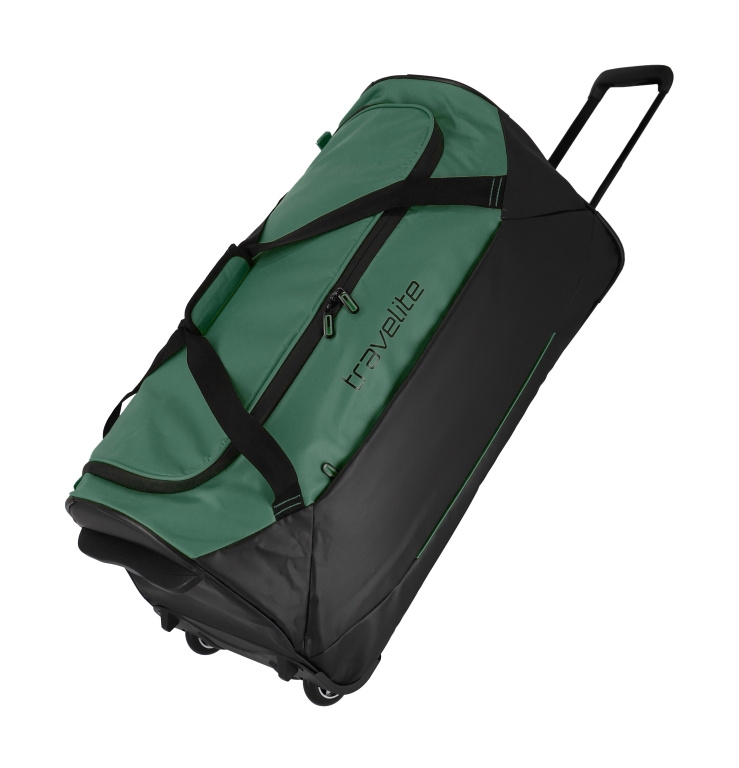 Cestovní taška na kolečkách Travelite Basics 96285-80 97 L zelená