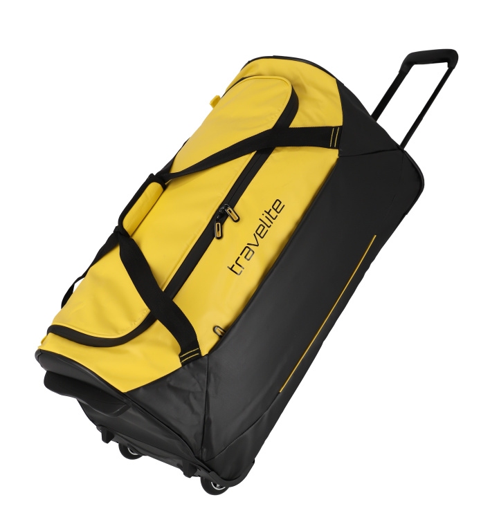 Cestovní taška na kolečkách Travelite Basics 96285-89 97 L Žlutá