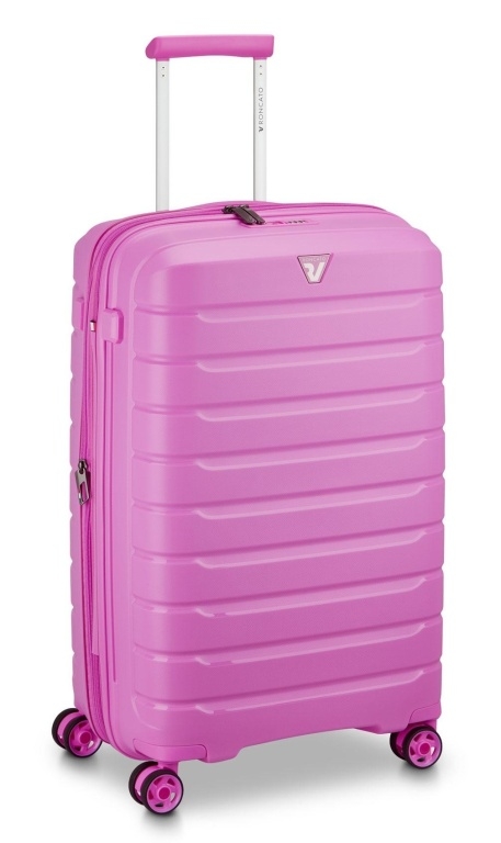 Cestovní kufr Roncato Butterfly M 418182-61 73 L růžová