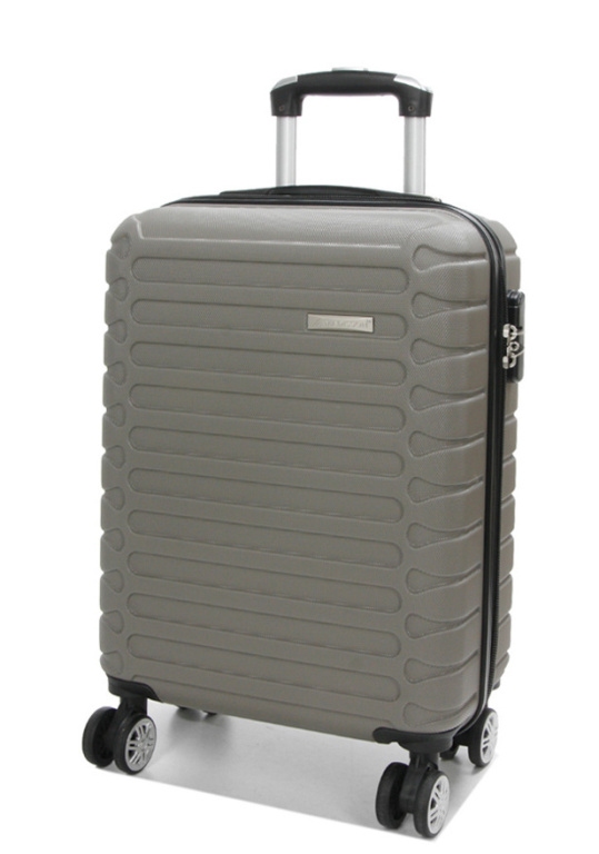 Cestovní kufr MADISSON Stripes 4W ABS S 38303-54-28 34 L šampaňská