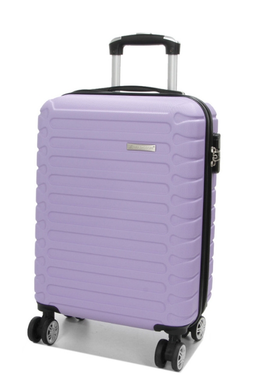 Cestovní kufr MADISSON Stripes 4W ABS S 38303-54-04 34 L fialová