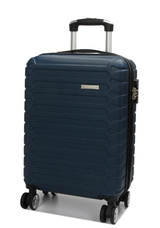 Cestovní kufr MADISSON Stripes 4W ABS S 38303-54-05 34 L modrá