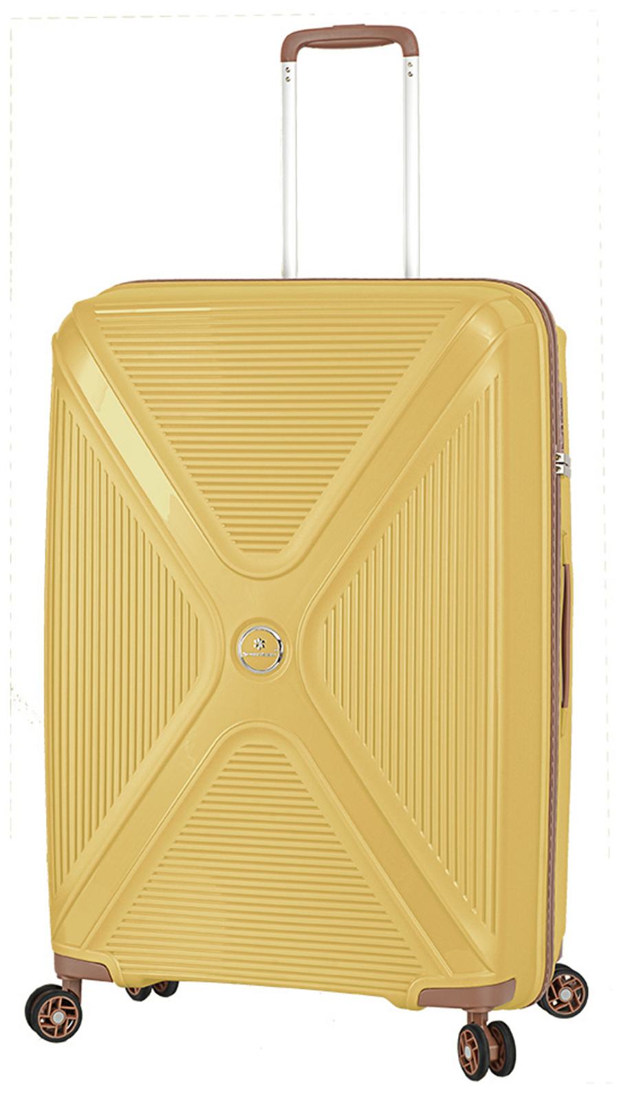 Cestovní kufr Snowball PP 4W L DOXX 84803-76-37 108 L Žlutá
