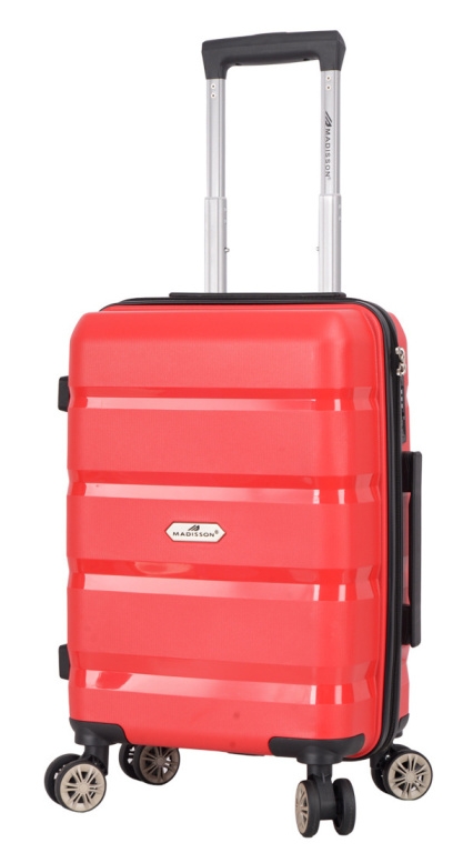Cestovní kufr MADISSON Line 4W PP S 43603-54-02 32 L červená