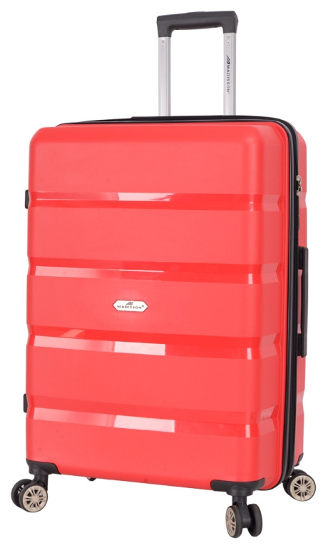 Cestovní kufr MADISSON Line 4W PP L 43603-73-02 98 L červená