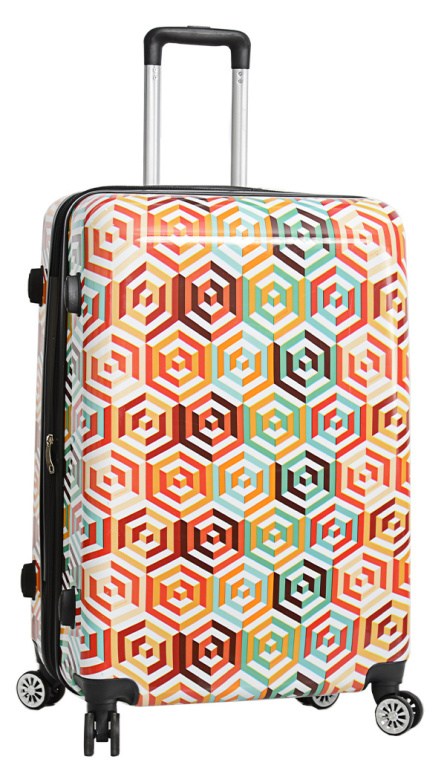 Cestovní kufr MADISSON 4W ABS L 36820G-76-00 100 L vícebarevná