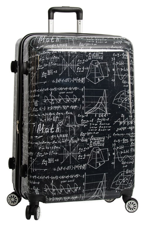 Cestovní kufr MADISSON 4W ABS L 36820H-76-00 100 L černá