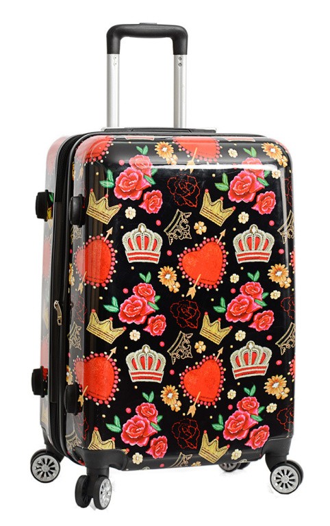 Cestovní kufr MADISSON 4W ABS M 36820J-66-00 60 L černá