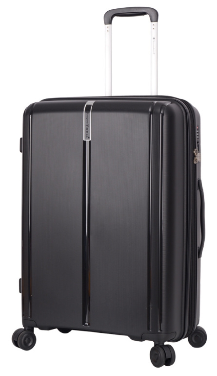 Cestovní kufr Snowball Vaka 4W L 32103-74-01 112 L černá