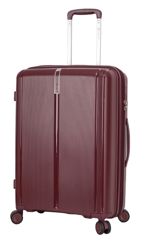 Cestovní kufr Snowball Vaka 4W M 32103-64-02 70 L vínová