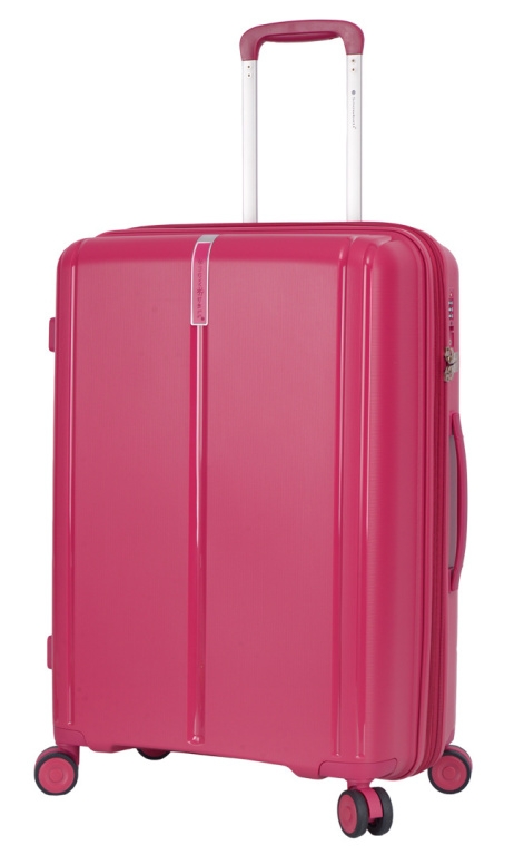 Cestovní kufr Snowball Vaka 4W M 32103-64-30 70 L růžová