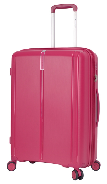 Cestovní kufr Snowball Vaka 4W L 32103-74-30 112 L růžová