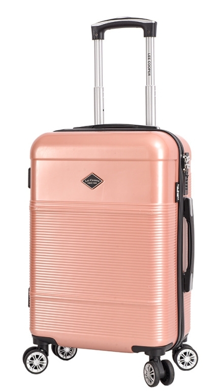 Cestovní kufr Lee Cooper PC S LC32203-56-25 37 L růžová