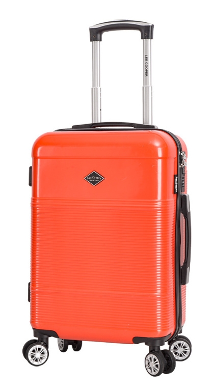Cestovní kufr Lee Cooper PC S LC32203-56-02 37 L červená