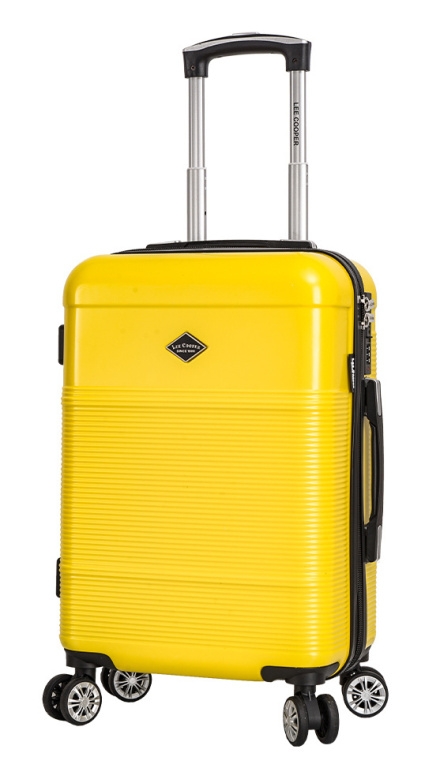 Cestovní kufr Lee Cooper PC S LC32203-56-37 37 L Žlutá