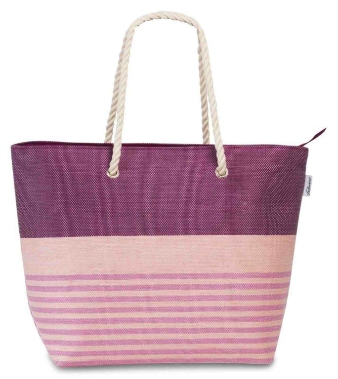Dámská taška Fabrizio Small Stripes 55207-5121 27 L růžová