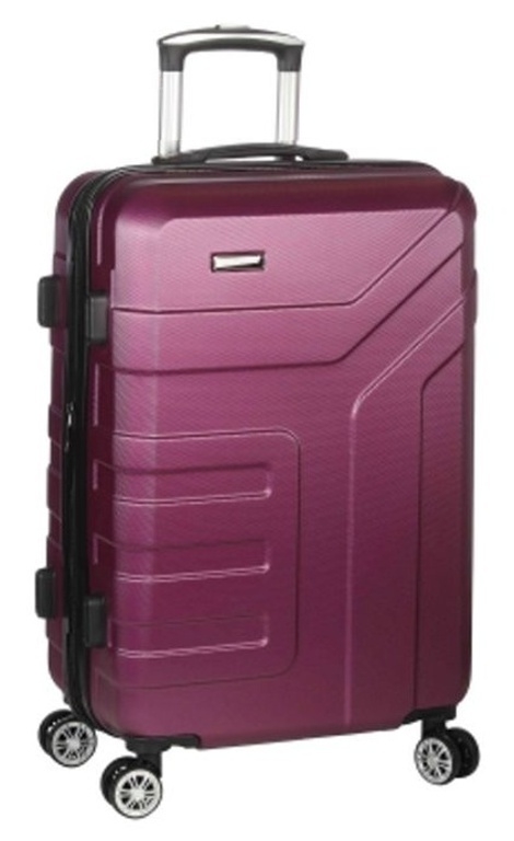 Cestovní kufr MADISSON 4W ABS L S87104-79-04 100 L fialová
