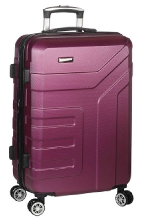 Cestovní kufr MADISSON 4W ABS XL S87104-86-04 144 L fialová