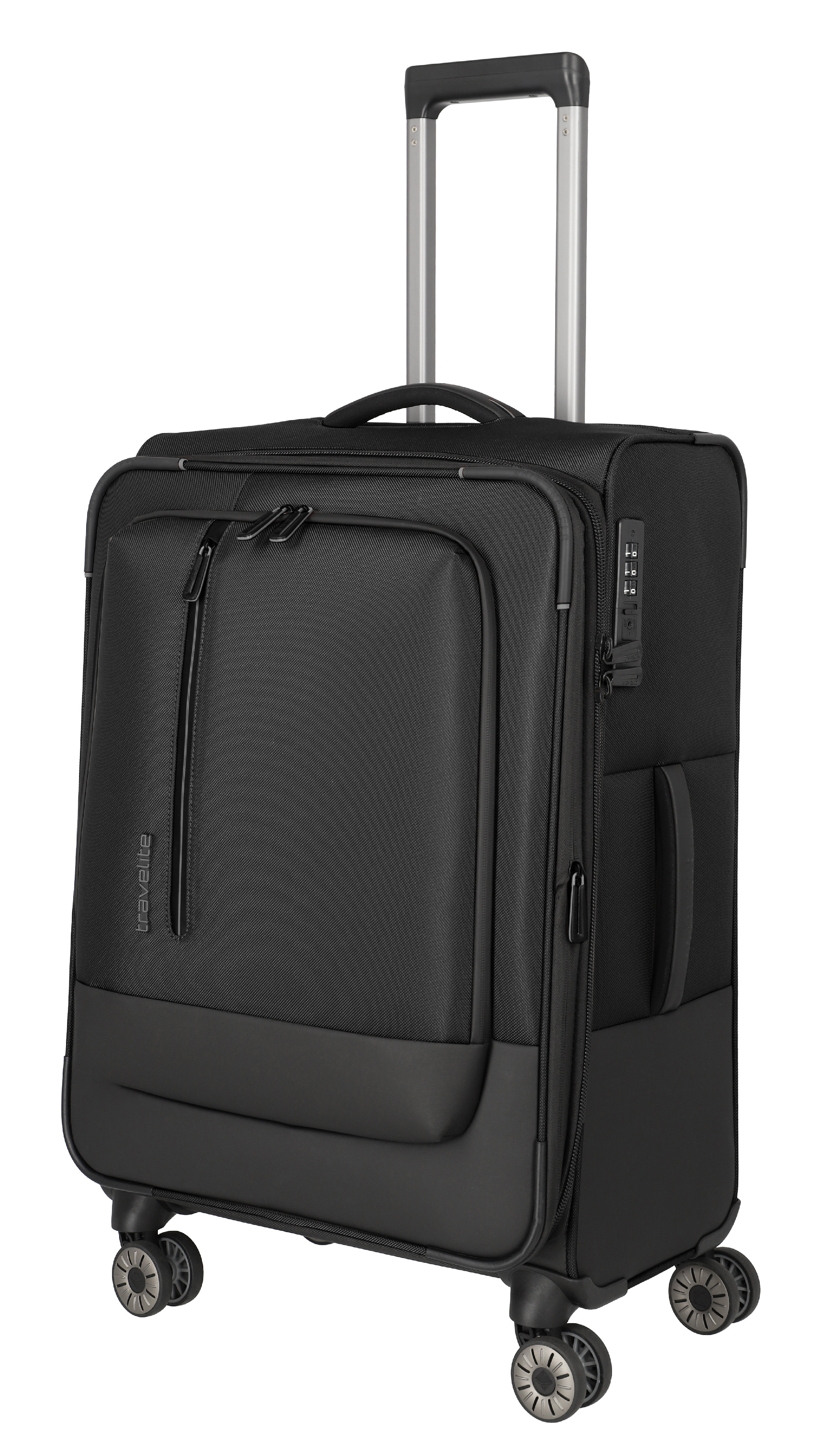 Cestovní kufr Travelite Crosslite 4W M 92948-01 63 L černá