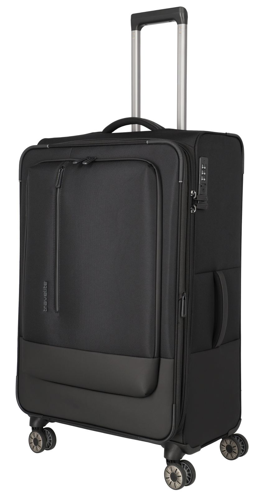 Cestovní kufr Travelite Crosslite 4W L 92949-01 88 L černá
