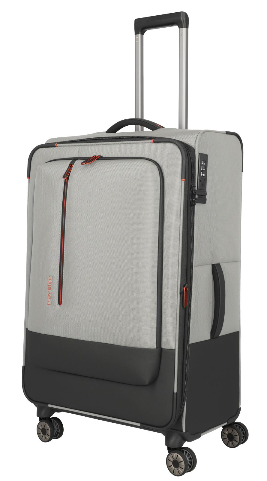 Cestovní kufr Travelite Crosslite 4W L 92949-40 88 L béžová