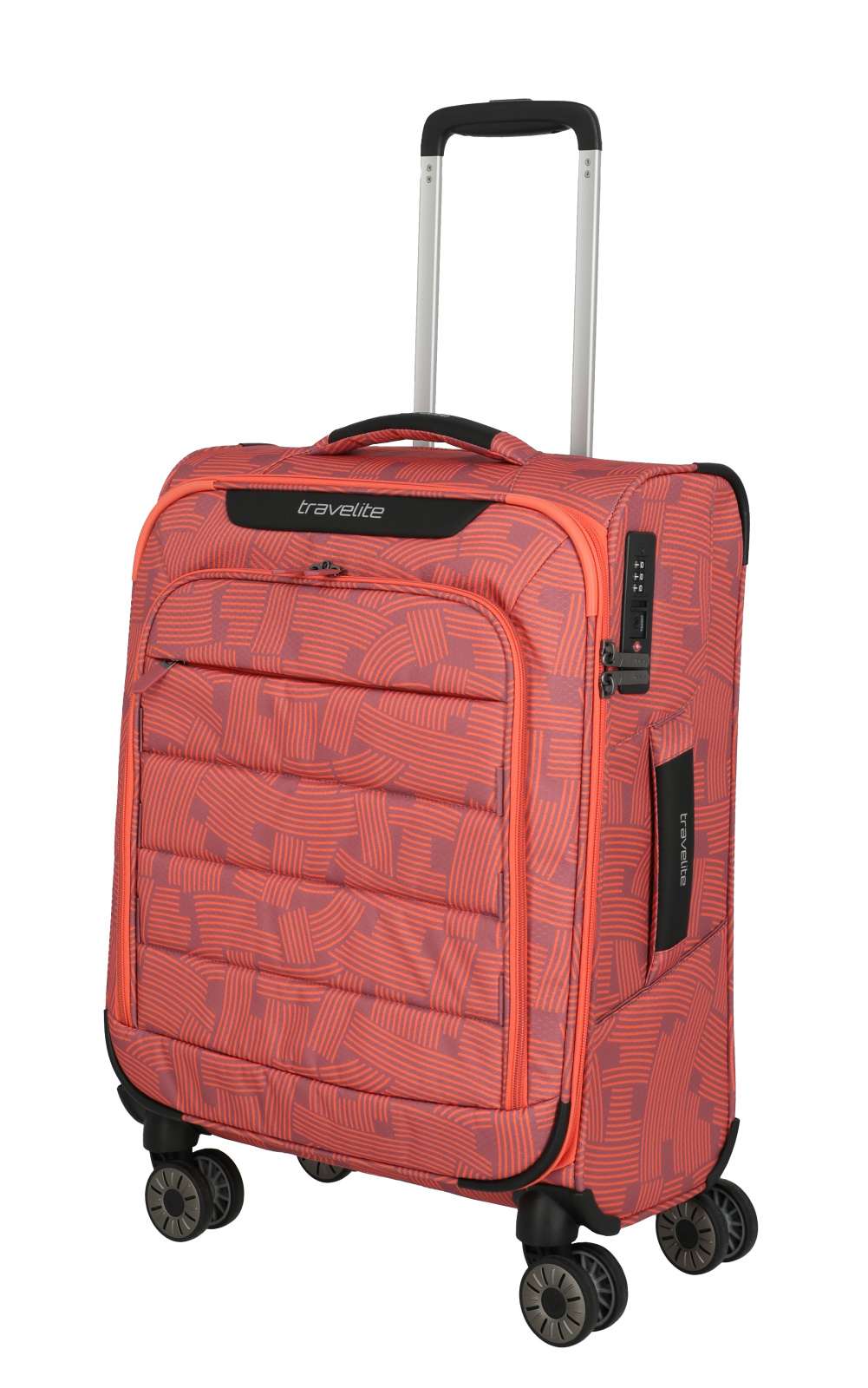 Cestovní kufr Travelite Skaii 4w S 92647-87 36 L oranžová