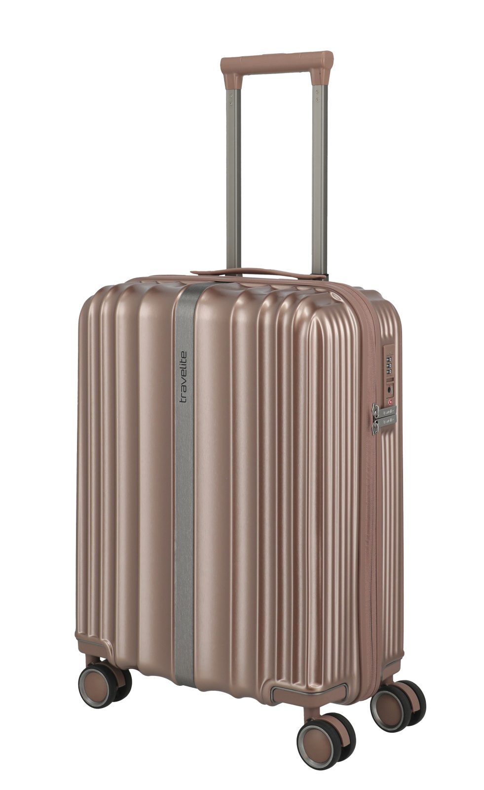 Cestovní kufr Travelite Paros 4W S 76747-60 37 L hnědá