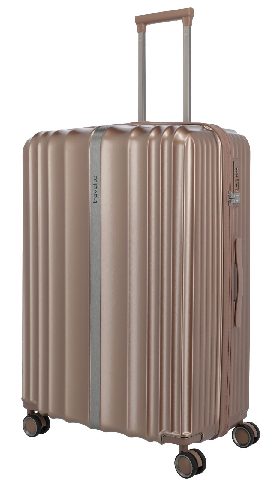 Cestovní kufr Travelite Paros 4W L 76749-60 101 L hnědá