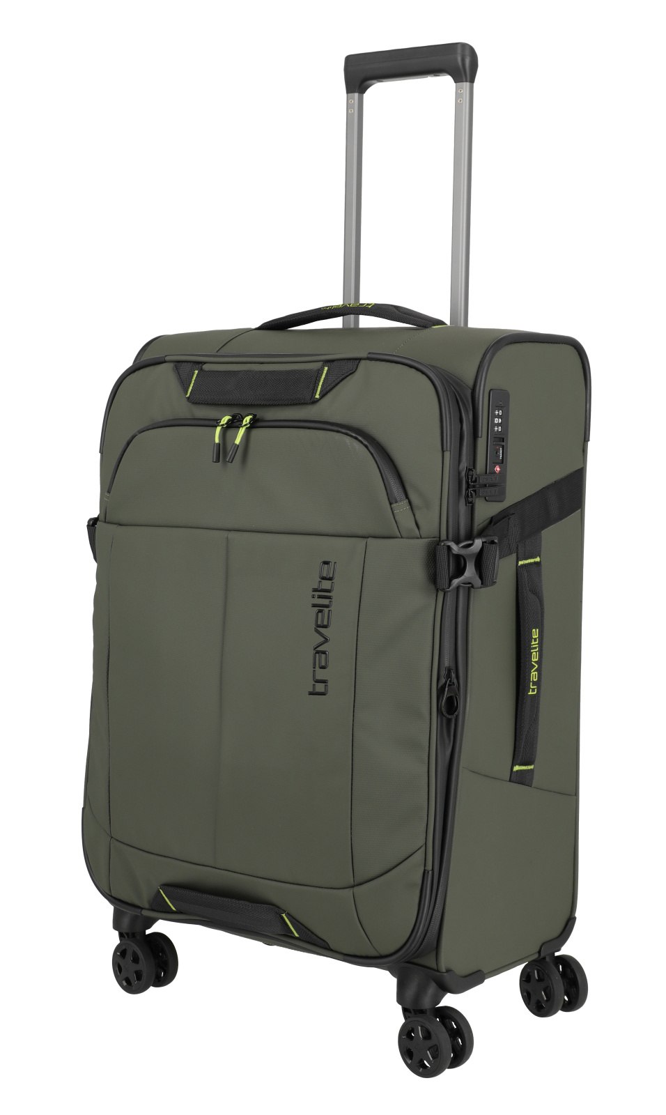 Cestovní kufr Travelite Briize 4w M 91048-86 62 L khaki